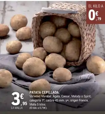 E.Leclerc Patata Cepillada oferta