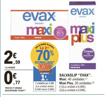 E.Leclerc Salvaslip Evax oferta