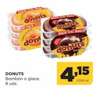 Alimerka Donuts Bombón o Glace, 8 uds oferta
