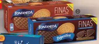 Alimerka Fontaneda Digestive Galletas Finas Con Chocolate Negro o Chocolate Con Leche, 170g oferta