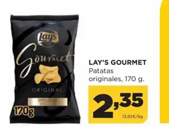 Alimerka Lay's Gourmet Patatas Originales, 170g oferta