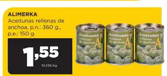 Alimerka Alimerka Aceitunas Rellenas de Anchoa oferta
