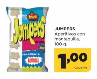 Alimerka Jumpers Aperitivos Con Mantequilla, 100g oferta
