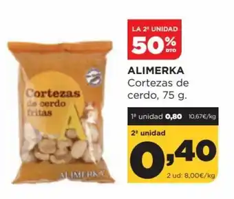 Alimerka Alimerka Cortezas de Cerdo, 75g oferta