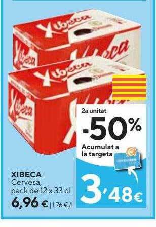 Caprabo Xibeca cervesa oferta