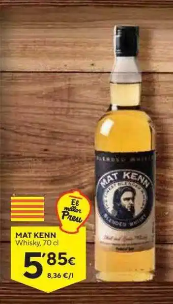 Caprabo Mat kenn whisky oferta