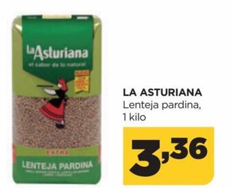 Alimerka La Asturiana Lenteja Pardina, 1 Kilo oferta
