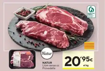 Caprabo Natur llom sense os provedella oferta
