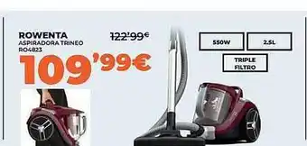 Pascual Martí Rowenta aspiradora trineo ro4823 oferta