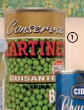 Alimerka Martínez Guisantes Banda Oro oferta