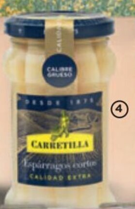 Alimerka Carretilla Espárragos Blancos Cortos oferta