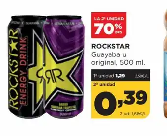 Alimerka Rockstar Guayaba u Original, 500ml oferta