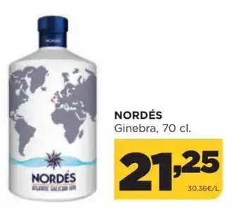 Alimerka Nordés Ginebra, 70cl oferta