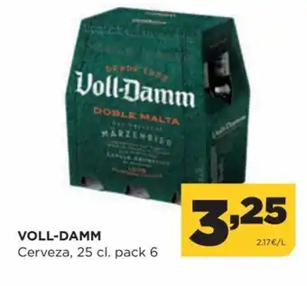 Alimerka Voll-Damm Cerveza, 25cl. Pack 6 oferta