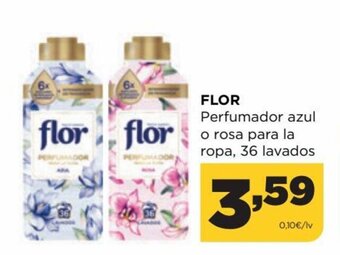Alimerka Flor Perfumador Azul o Rosa Para La Ropa, 36 Lavados oferta
