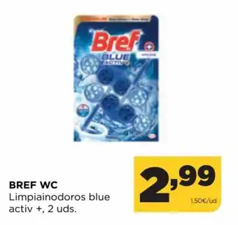 Alimerka Bref WC Limpiainodoros Blue Actic + 2 uds oferta
