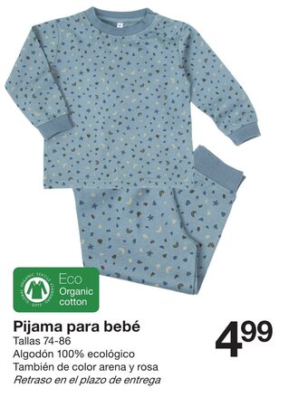 Zeeman Pijama para bebè oferta