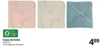 Zeeman Capa de baño 75x75cm oferta
