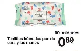 Zeeman Toallitas húmedas para la cara y las manos oferta