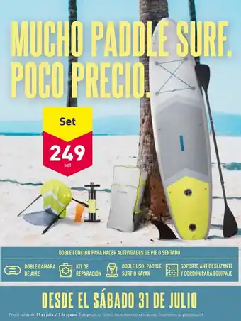 ALDI Mucho Paddle Surf Poco Precio oferta