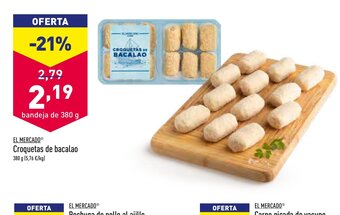 ALDI El Mercado Croquetas de bacalao oferta