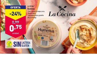 ALDI La Cocina Hummus oferta