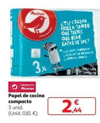 Alcampo Papel de cocina alcampo oferta