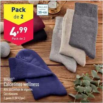 ALDI Calcetines wellness walkx oferta