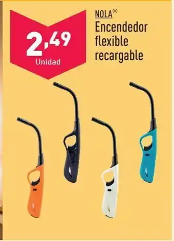 ALDI Encendedor flexible recargable nola oferta