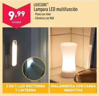 Lámpara led multifunción lightzone