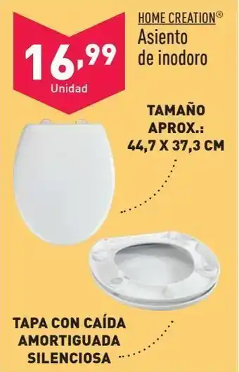 ALDI Asiento de inodoro home creation oferta