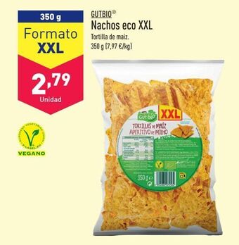 ALDI Nachos eco xxl gutbio oferta