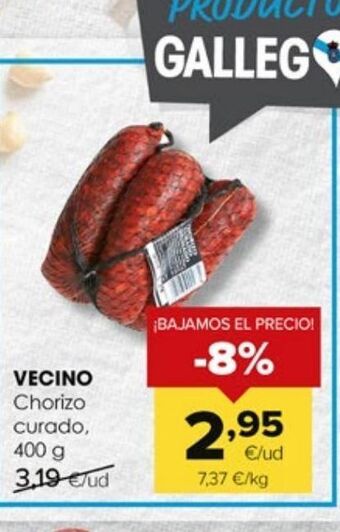 Autoservicios Familia Chorizo oferta