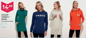 ALDI Sudadera / vestido up2fashion oferta