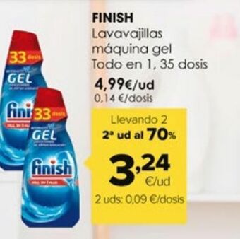 Autoservicios Familia Lavavajillas finish oferta