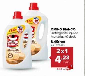 Autoservicios Familia Detergente líquido omino bianco oferta