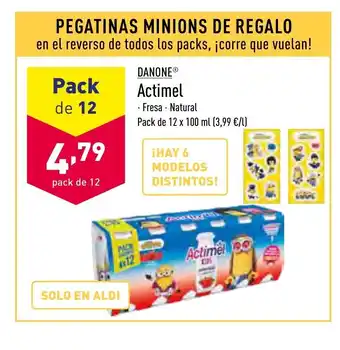 ALDI Danone Actimel oferta