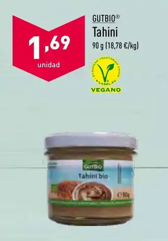 ALDI Gutbio Tahini 90 g oferta