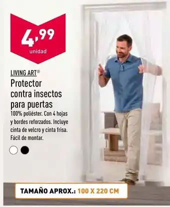 ALDI Living Art Protector contra insectos para puertas oferta