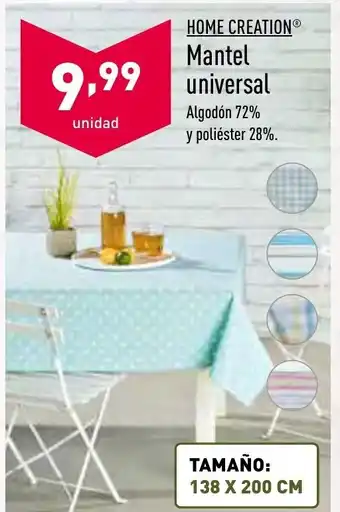 ALDI Home Creation Mantel universal oferta
