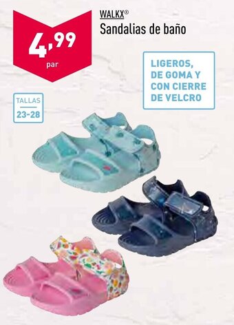 ALDI Walkx Sandalias de baño oferta