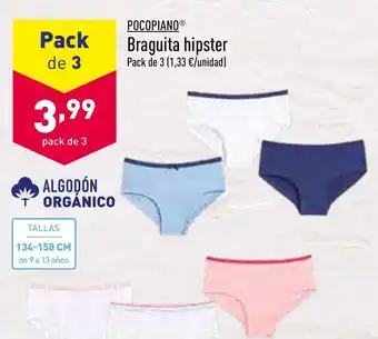 ALDI Pocopiano Braguita hipster oferta