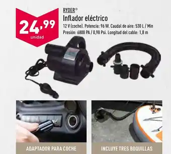 ALDI Ryder Inflador elèctrico oferta