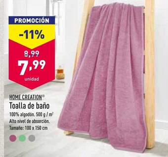 ALDI Home Creation Toalla de baño oferta