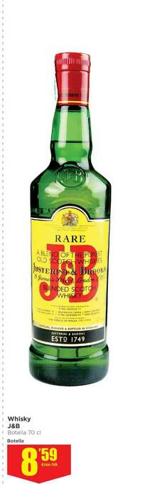 Makro Whisky J&b 70 cl oferta