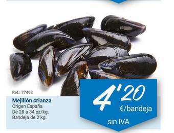 Makro Mejillón Crianza 2 kg oferta