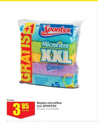 Makro Bayeta Microfibra Eco Spontex oferta