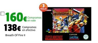 CeX Breath of fire ii oferta
