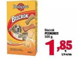 Alimerka Biscrok Pedigree 500g oferta