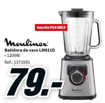 MediaMarkt Moulinex Batidora de vaso LM811D oferta